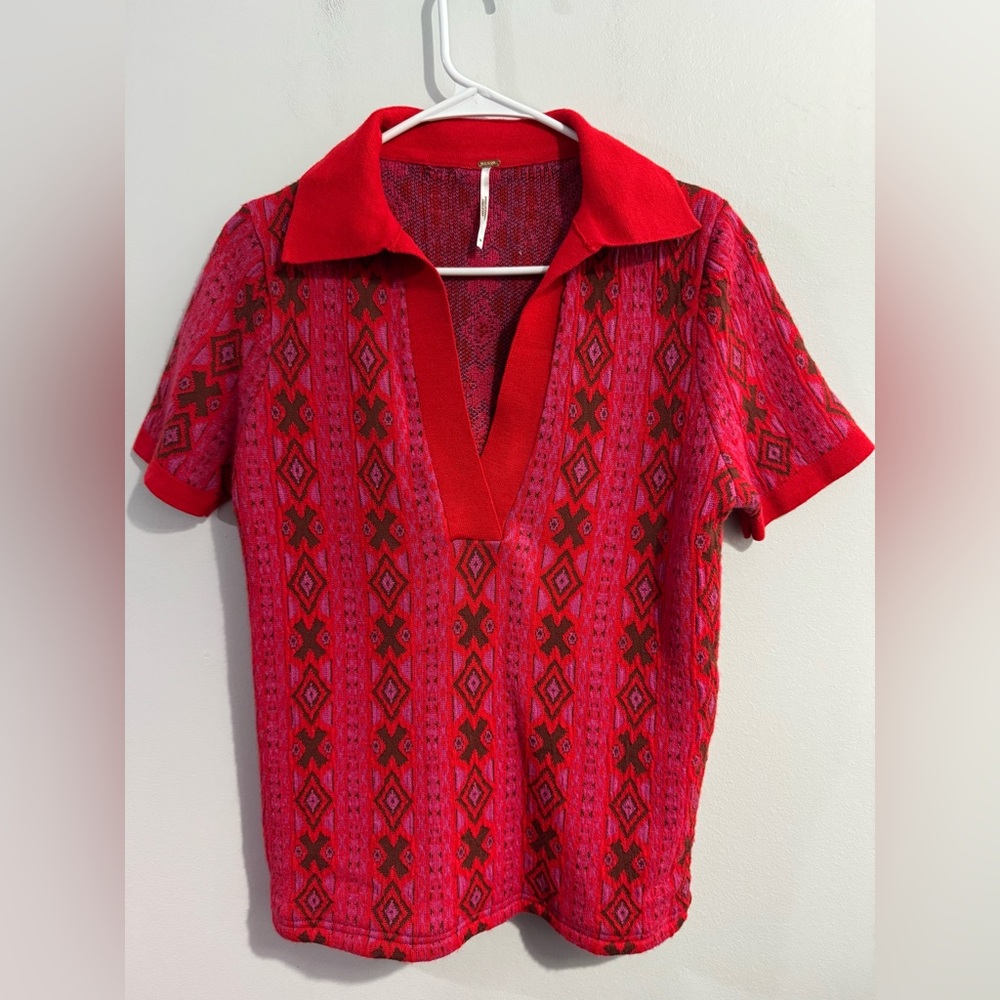 Free People Kitt Mini Dress (altered into blouse) Womens Size M - Picture 2 of 4
